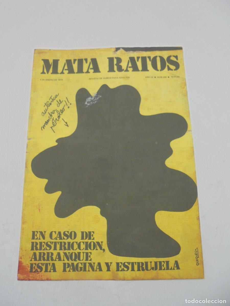 Zeitschriften: MATA RATOS. REVISTA DE HUMOR PARA ADULTOS. N&ordm;266. ENE.1974.EN CASO DE RESTRICCION ARRANQUE LA PAGINA