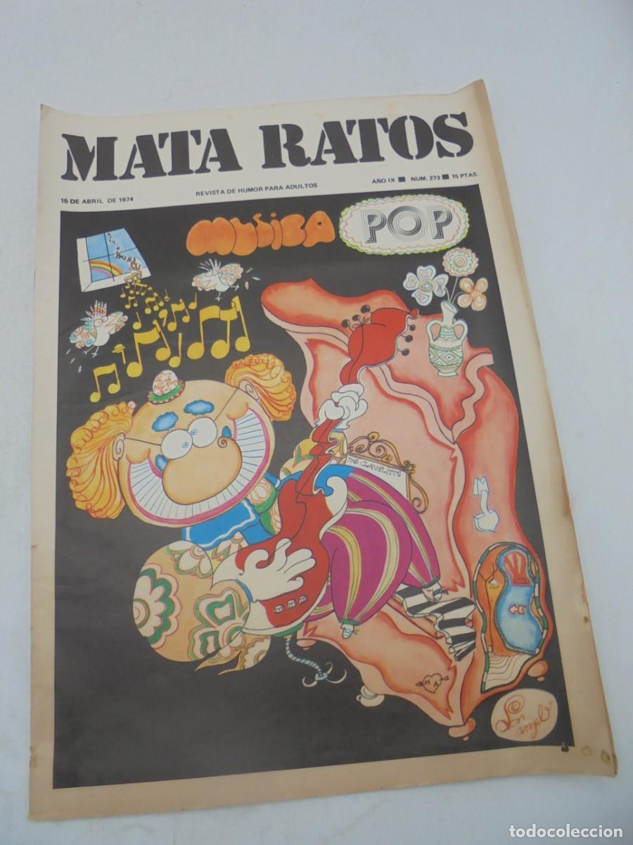 Zeitschriften: MATA RATOS. REVISTA DE HUMOR PARA ADULTOS. N&ordm;273. ABR. 1974. MUSICA POP.