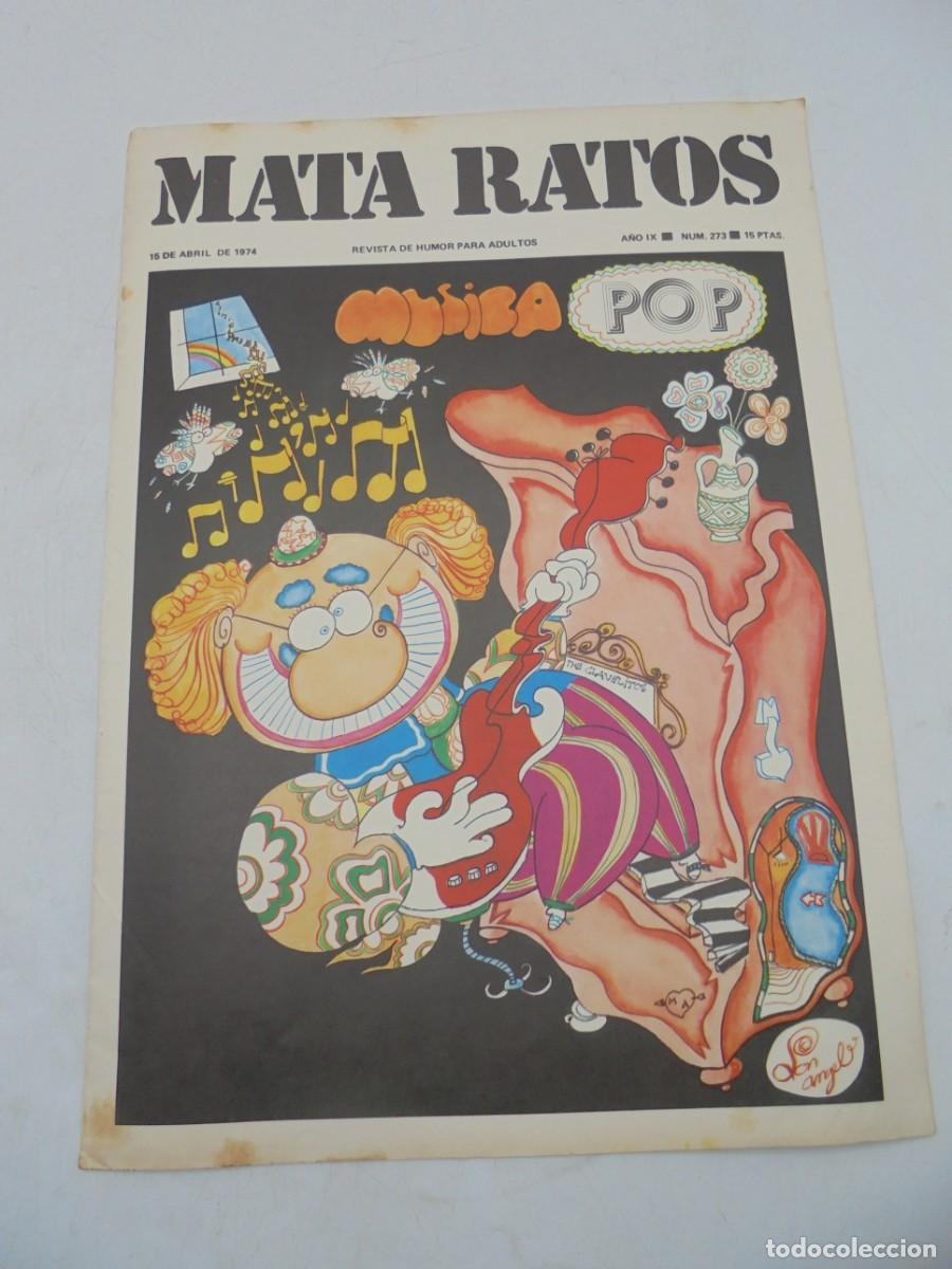 Zeitschriften: MATA RATOS. REVISTA DE HUMOR PARA ADULTOS. N&ordm;273. ABR. 1974. MUSICA POP.