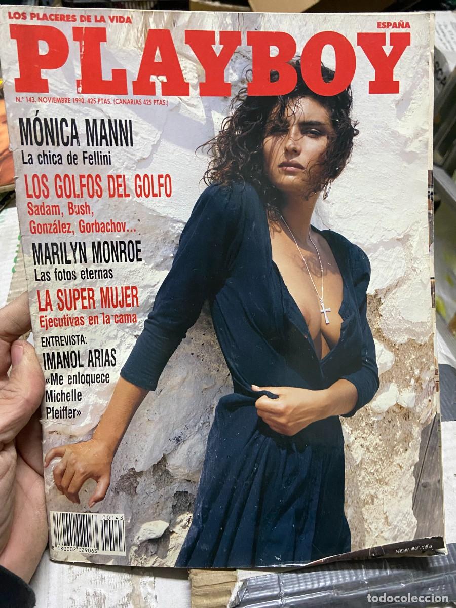 Journals: REVISTA PLAYBOY # 143 NOVIEMBRE 1990 MONICA MANNI CHICA FELLINI MARILYN MONROE SIN POSTER