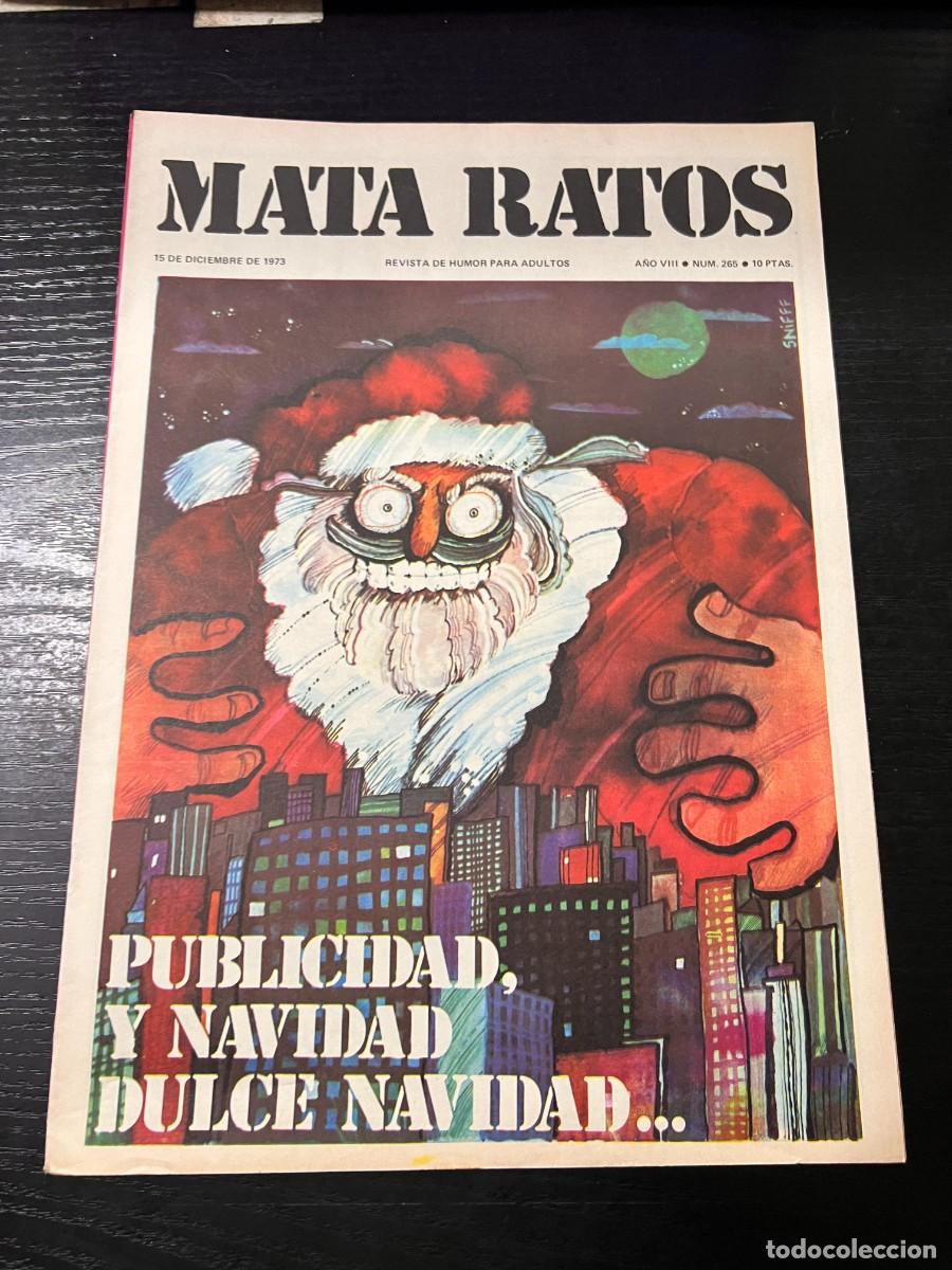 Zeitschriften: MATA RATOS. REVISTA DE HUMOR PARA ADULTOS. N&ordm; 265. DICIEMBRE 1974. PUBLICIDAD Y NAVIDAD