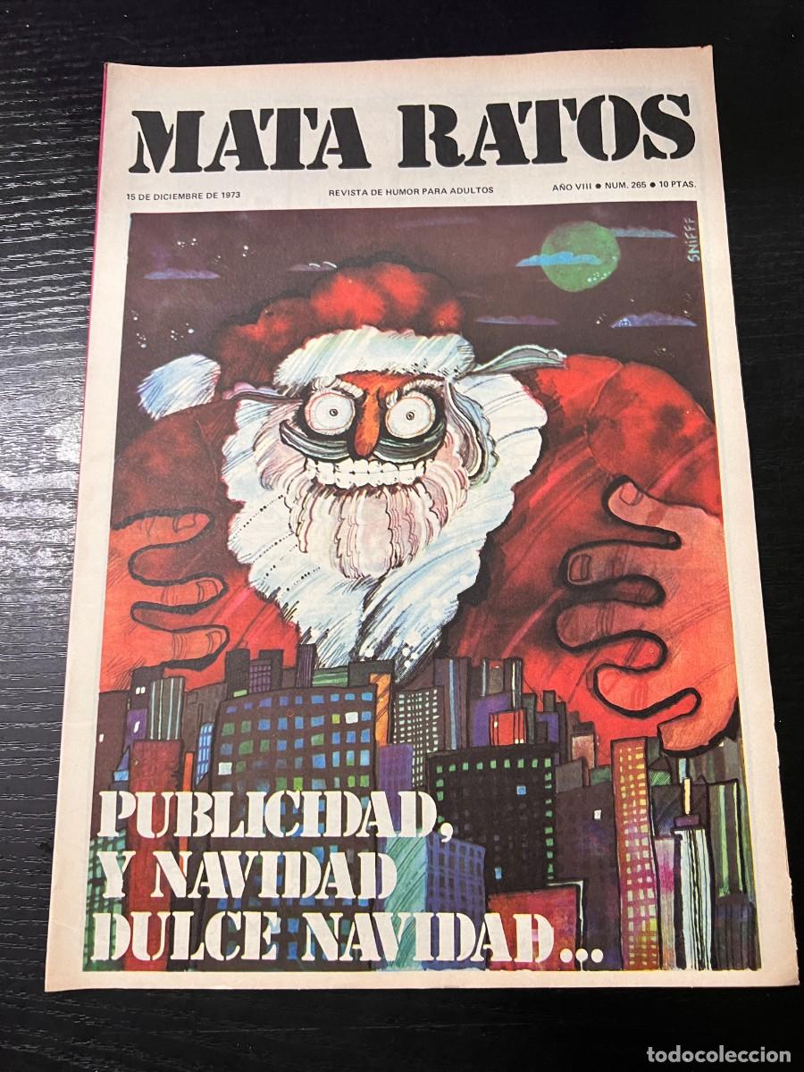 Zeitschriften: MATA RATOS. REVISTA DE HUMOR PARA ADULTOS. N&ordm; 265. DICIEMBRE, 1973. PUBLICIDAD Y NAVIDAD