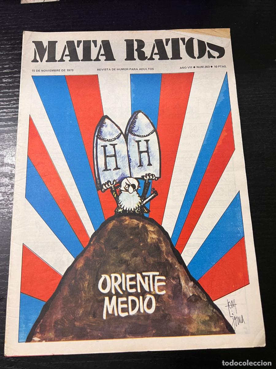 Journals: MATA RATOS. REVISTA DE HUMOR PARA ADULTOS. N&ordm; 263. NOVIEMBRE, 1973. ORIENTE MEDIO