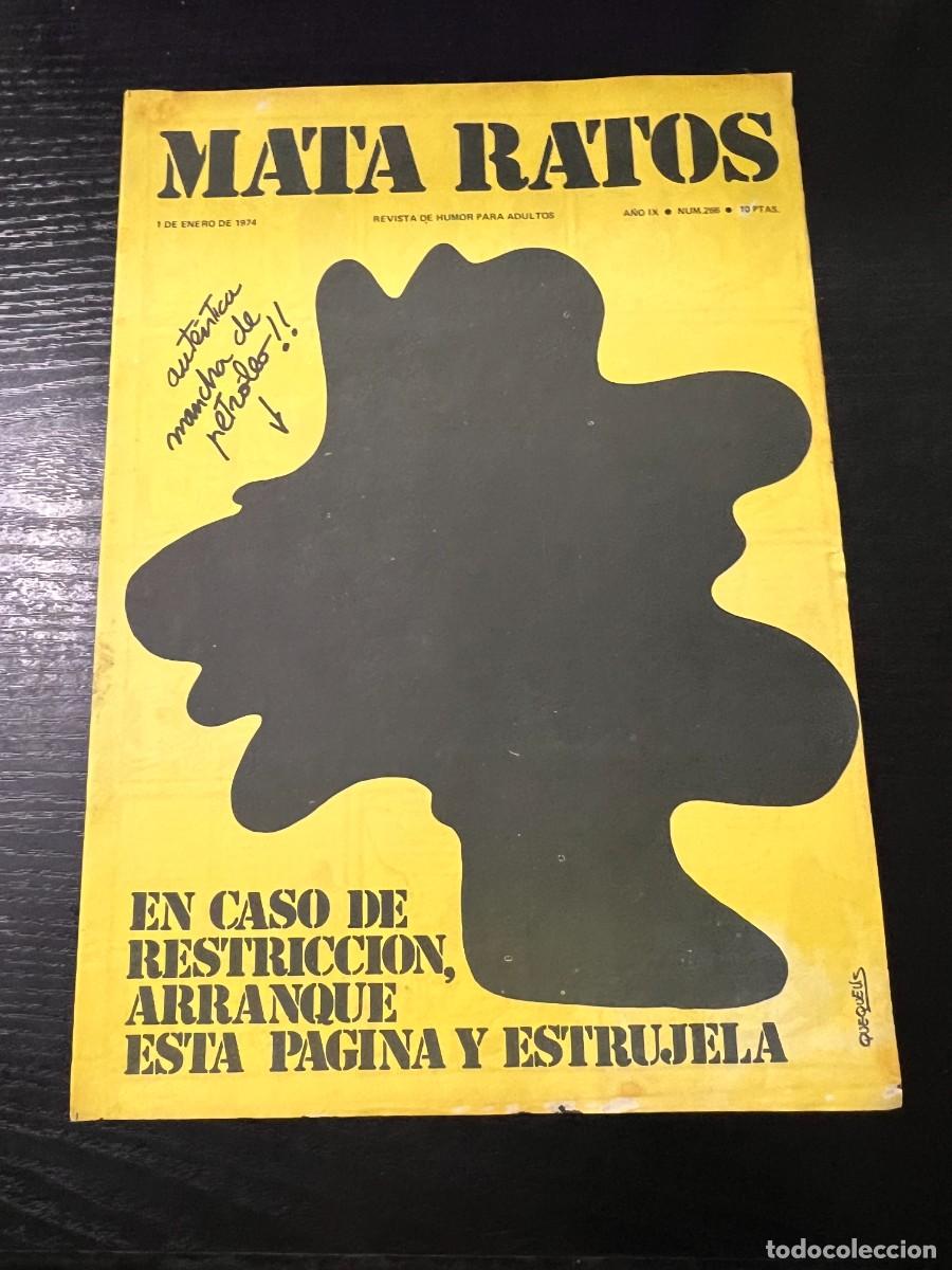 Journals: MATA RATOS. REVISTA DE HUMOR PARA ADULTOS. N&ordm; 266. ENERO, 1974. EN CASO DE RESTRICCION,ARRANQUE