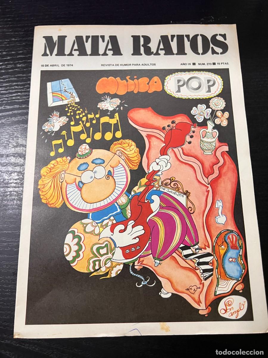 Zeitschriften: MATA RATOS. REVISTA DE HUMOR PARA ADULTOS. N&ordm; 273. ABRIL, 1974. MUSICA POP