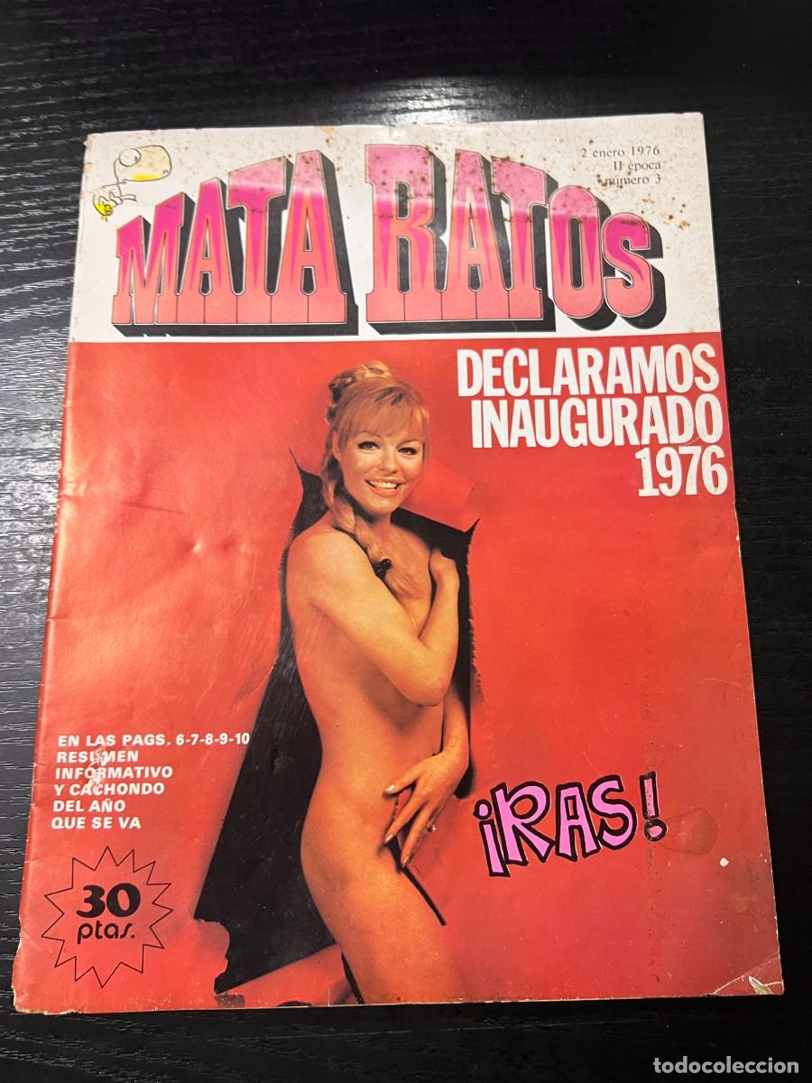 Journals: MATA RATOS. 2 ENERO 1976. II &Eacute;POCA. N&ordm; 3. IBERO MUNDIAL. NUEVO. VER FOTOS