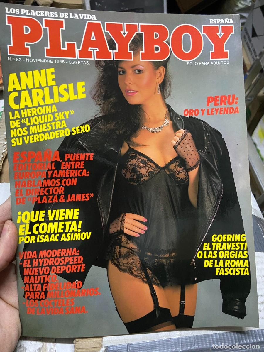revista playboy # 83 noviembre 1985 anne carlis - Compra venta en 