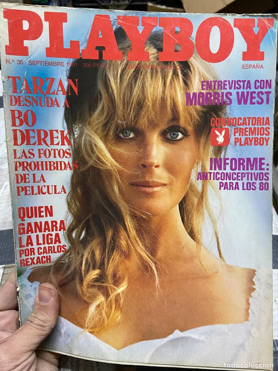 Revistas: REVISTA PLAYBOY # 35 SEPTIEMBRE 1981 TARZAN BO DEREK MORRIS WEST INCLUYE POSTER KYMBERLY HERRIN