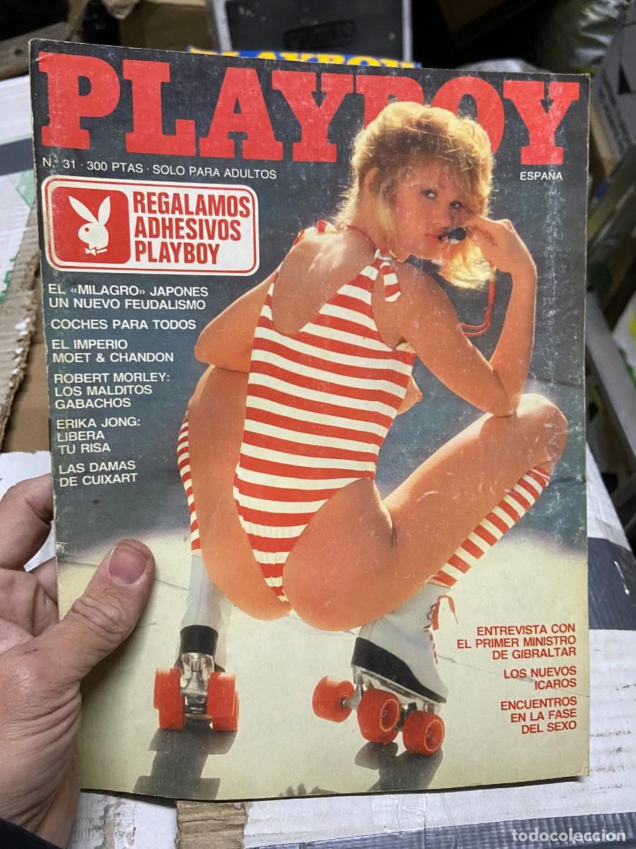 Zeitschriften: REVISTA PLAYBOY # 31 A&Ntilde;O 1981 ASHLEY CCOX STICKER CROMO PEGATINAS INCLUYE POSTER SIGHI ZANGER