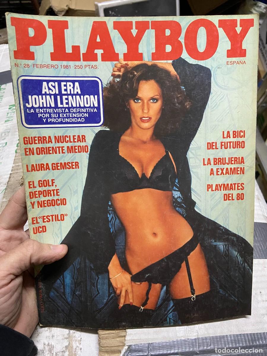 Journals: REVISTA PLAYBOY # 28 FEBRERO 1981 JOHN LENNON THE BEATLES ZICHY INCLUYE POSTER VICKI LYNN LASSETER