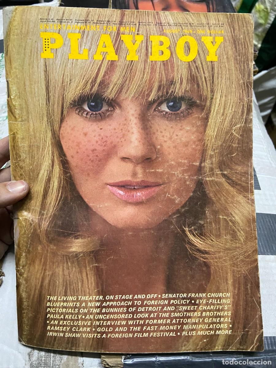 Magazines: REVISTA PLAYBOY VOL 16 8 AGOSTO 1969 SWEET PAULA ROWLAND WILSON MOTOWN BUNNIES POSTER DEBBIE HOOPER