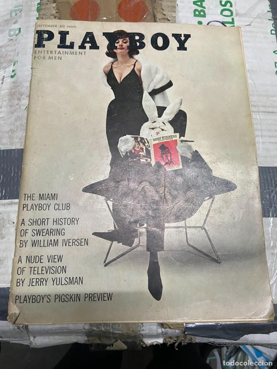 Journals: REVISTA PLAYBOY VOL 8 # 9 SEPTIEMBRE 1961 CHRISTA SPECK JIM MORAN JERRY YULSMAN SIN POSTER