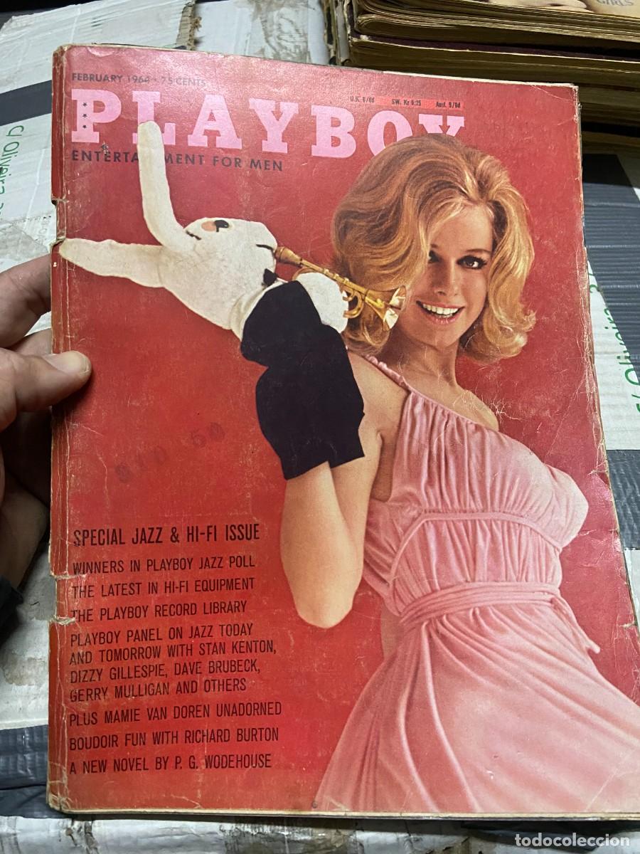 Magazines: REVISTA PLAYBOY VOL 11 # 2 FEBRERO 1964 CYNTHIA MADDOX VERONIQUE VENDELL NANCY JO HOOPER POSTER