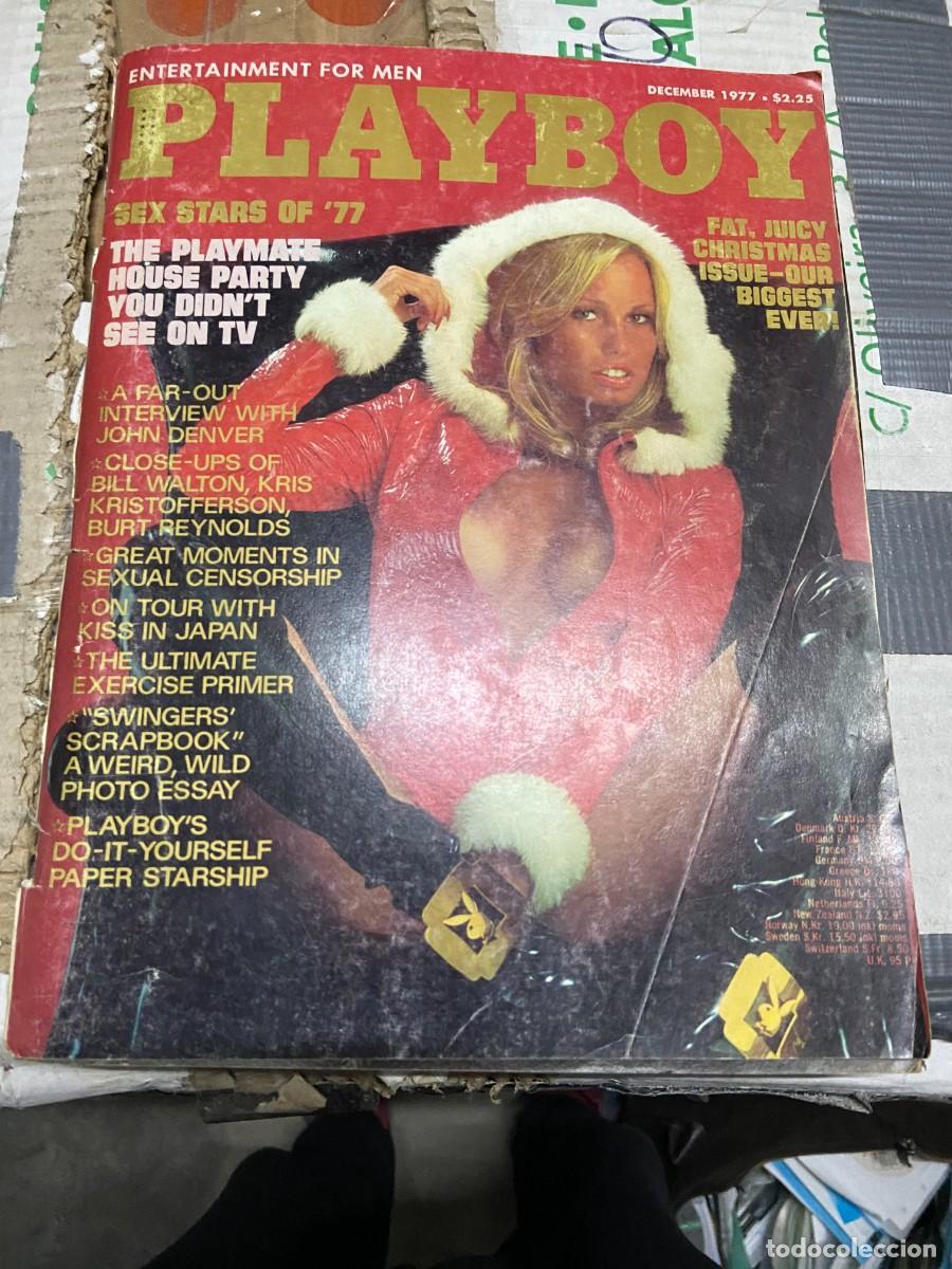Journals: REVISTA PLAYBOY VOL 24 # 12 DICIEMBRE 1977 SONDRA THEODORE JOHN DENVER ASHLEY COX POSTER