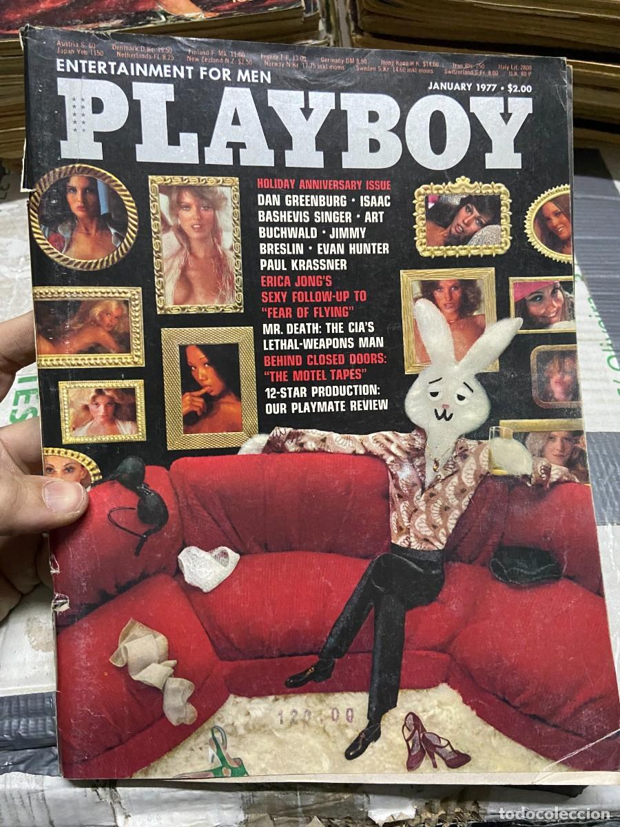 Journals: REVISTA PLAYBOY VOL 24 # 1 ENERO 1977 ERICA JONG ALEX HALEY SPERMULA INCLUYE POSTER