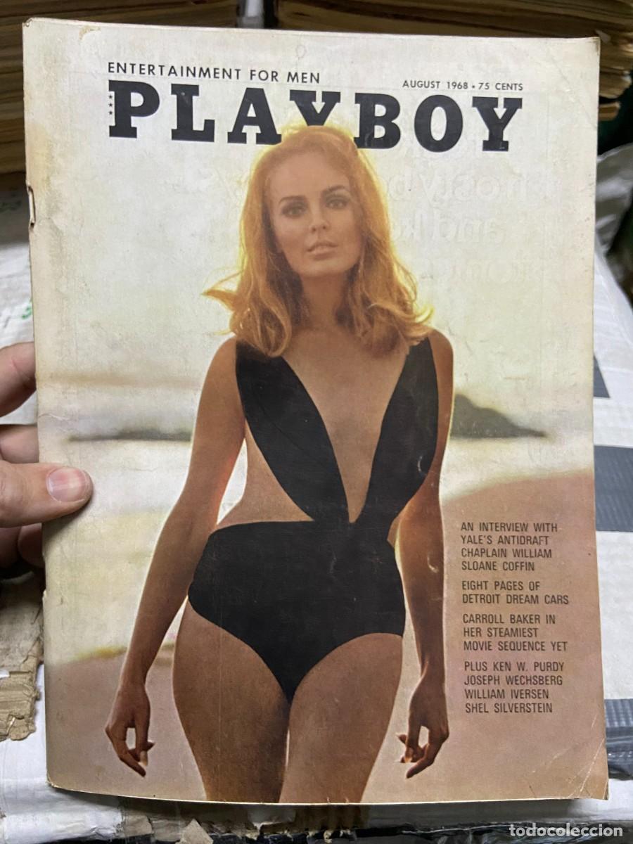 Journals: REVISTA PLAYBOY VOL 15 # 8 AGOSTO 1968 CARROLL BAKER INCLUYE POSTER GALE OLSEN