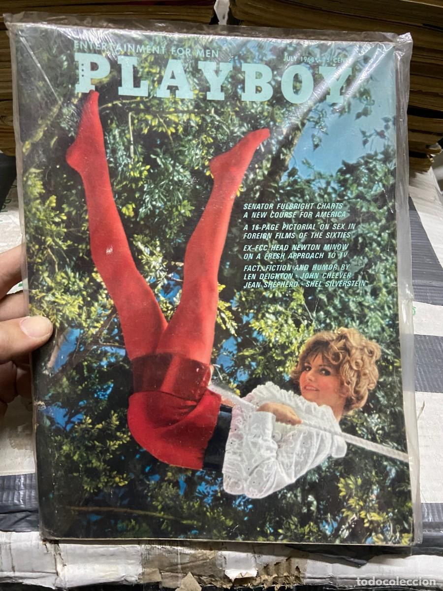Journals: REVISTA PLAYBOY PRECINTADA VOL 15 # 7 JULIO 1968 JOHN CHEEVER JEAN SHEPHERD STAN DRYER POSTER