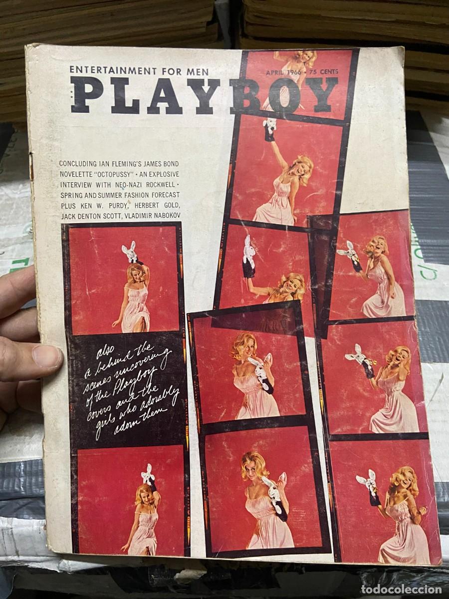 Journals: REVISTA PLAYBOY VOL 13 # 4 ABRIL 1966 JAMES BOND HERBERT GOLD VLADIMIR NABOKOV INCLUYE POSTER