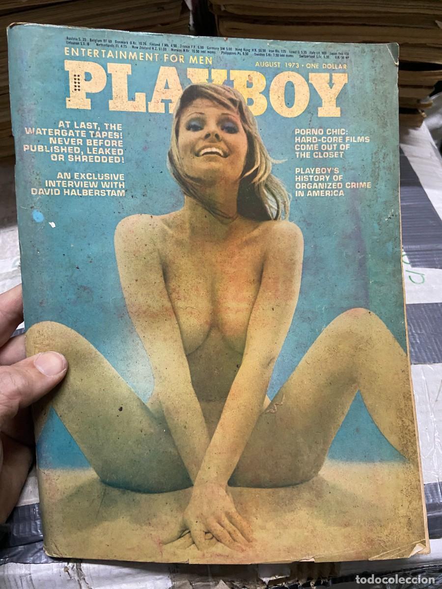 Journals: REVISTA PLAYBOY VOL 20 # 8 AGOSTO 1973 HALBERSTAM ARTHOUSE SEX CYNDI WOOD PHYLLIS COLEMAN POSTER