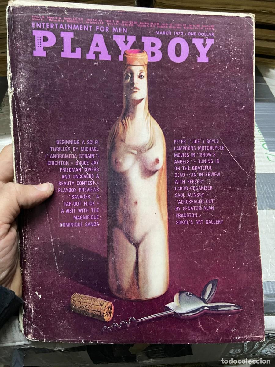 Journals: REVISTA PLAYBOY VOL 19 # 3 MARZO 1972 ELLEN MICHAELS DOMINIQUE DOMINIQUE SANDA SAUL ALINSKY POSTER