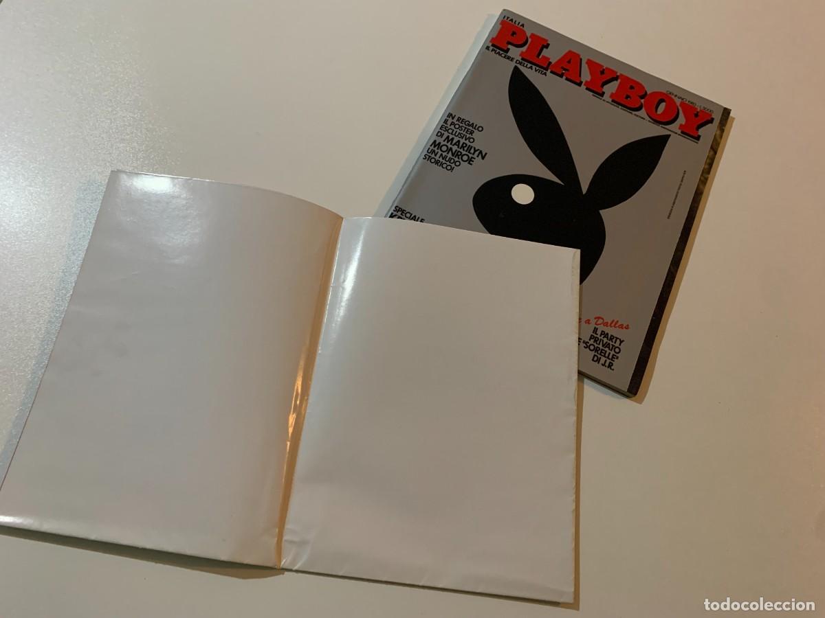 Journals: PLAYBOY GENNAIO 1983 POSTER-CALENDAR MARILYN MONROE BERLUSCONI MUSSOLINI TATTILO EDITRICE