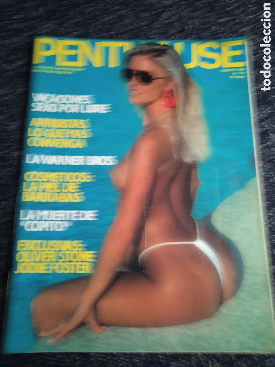 Journals: PENTHOUSE N&ordm; 149 AGOSTO 1990 OLIVER STONE. JODIE FOSTER. NURIA ESPERT