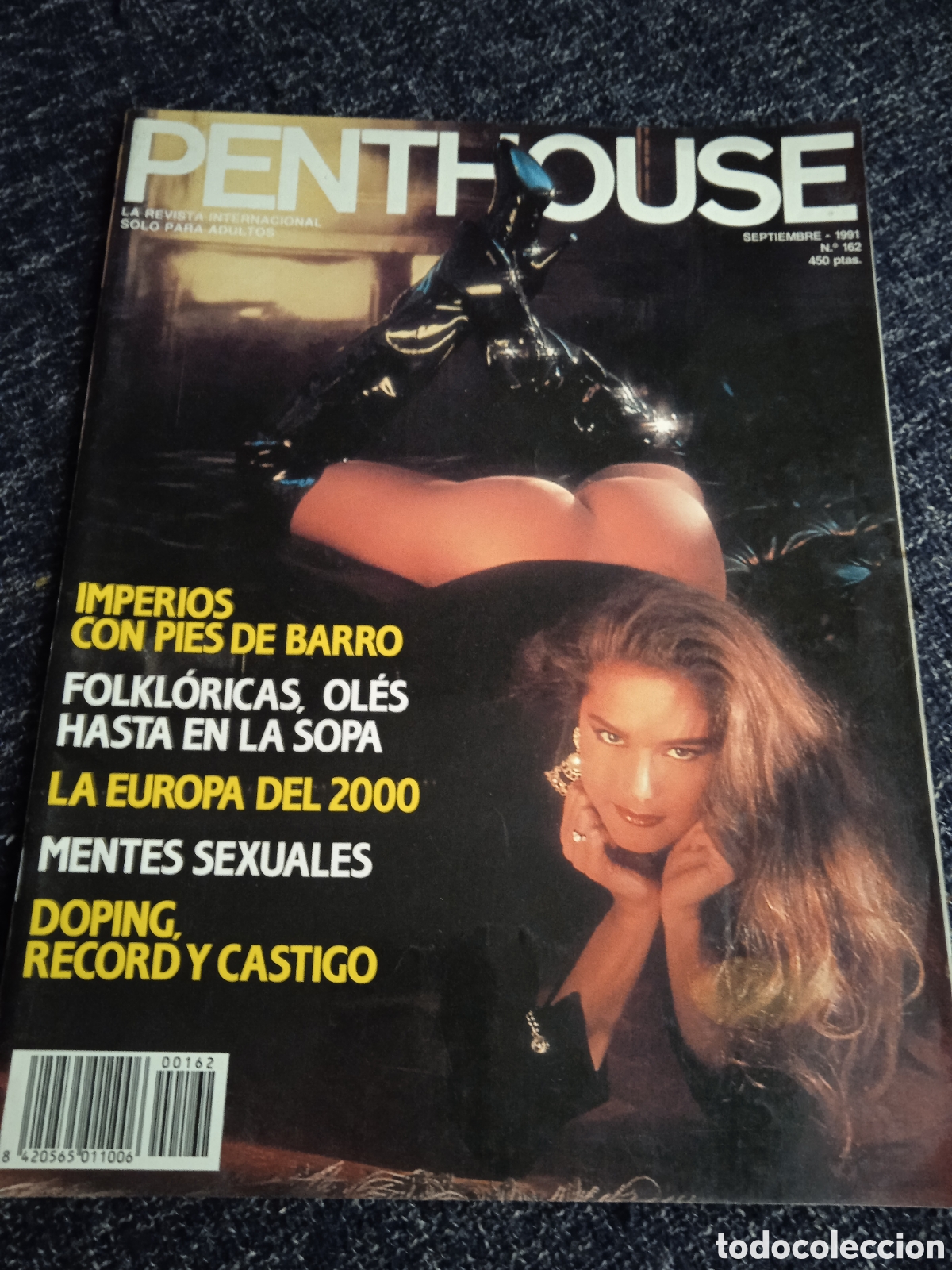 Journals: PENTHOUSE N&ordm; 162 SEPTIEMBRE 1991 BRIGITTE BARCLAY ELLEN BARKIN