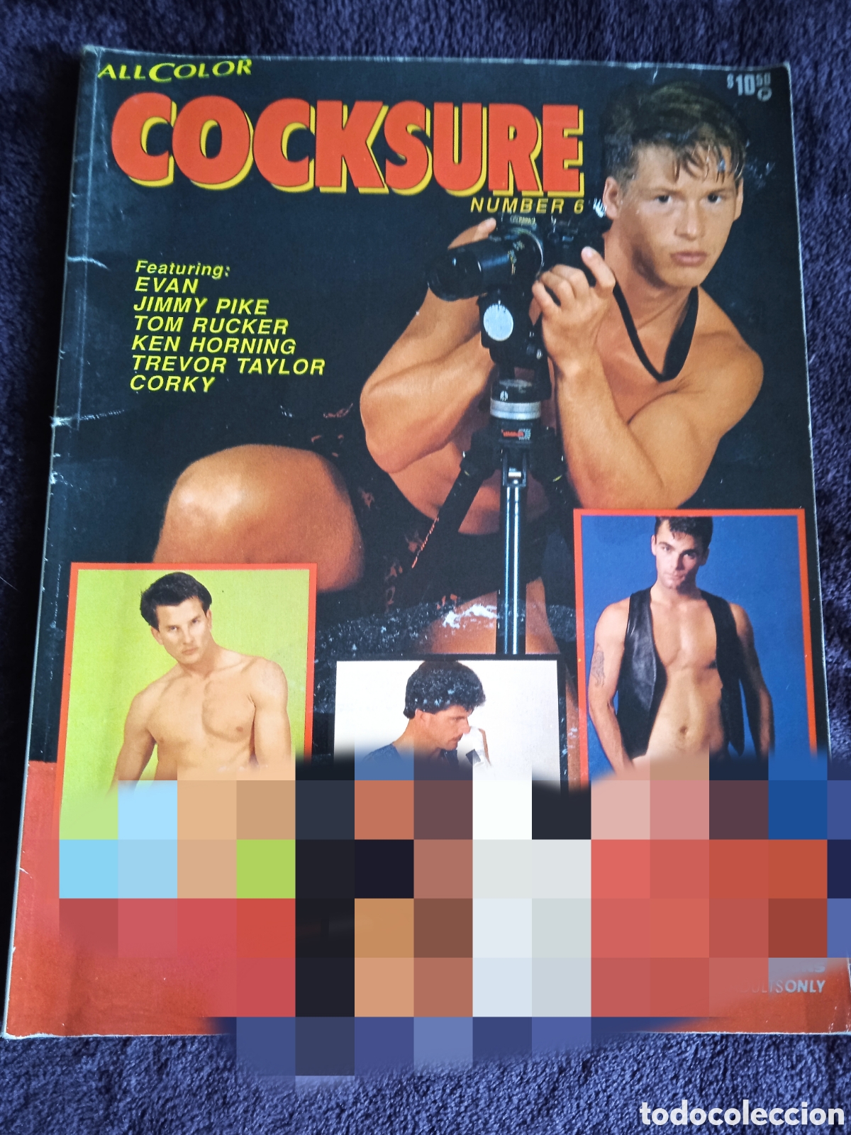 cocksure nº 6 - revista porno gay años 90 ( edi - Comprar Revistas para  adultos no todocoleccion