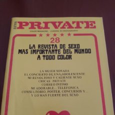 Revistas: REVISTA PRIVATE EXTRA NÚMERO 28