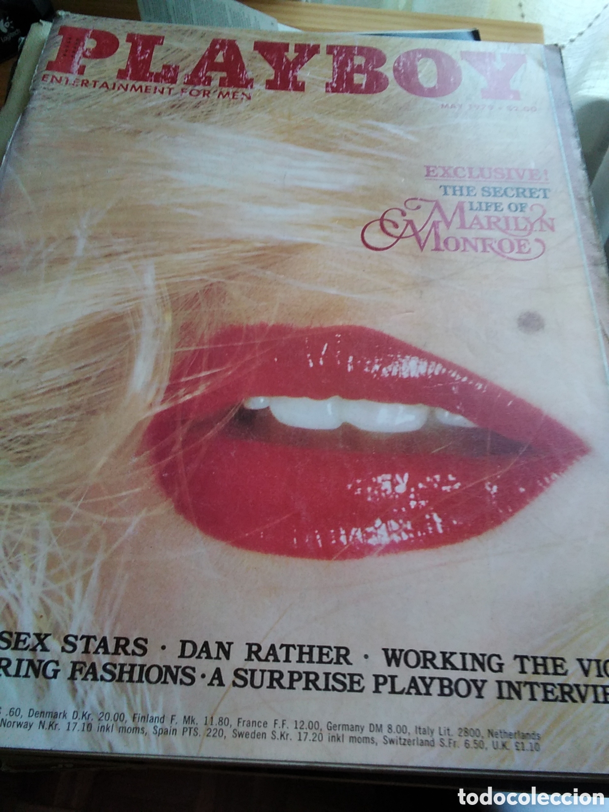 Journals: Playboy americano mensual revista er&oacute;tica desnudos mujeres 1979 mayo Marilyn Monroe