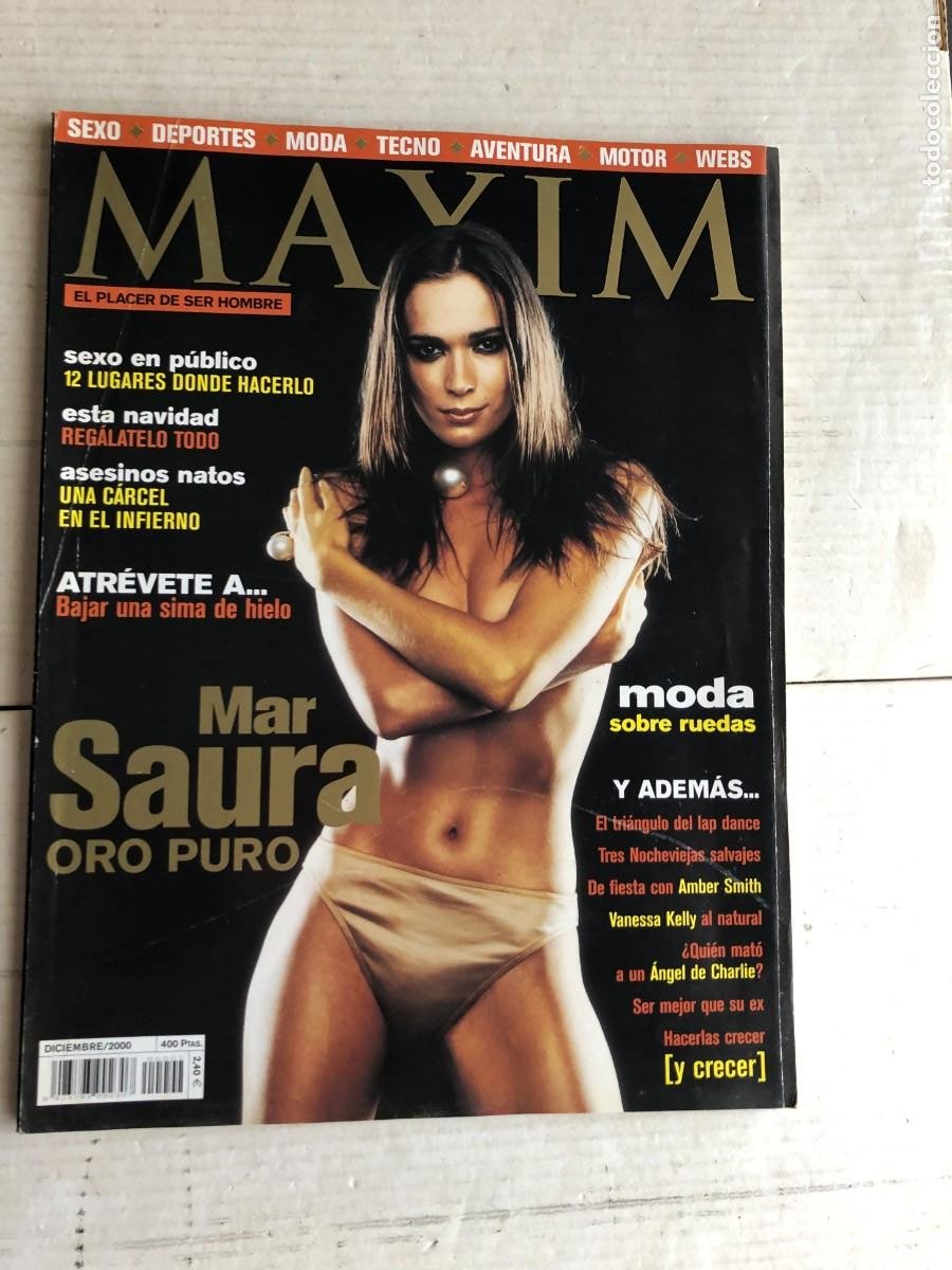 maxim mar saura - revista porno xxx sexo adulto - Acquista Riviste per  adulti su todocoleccion