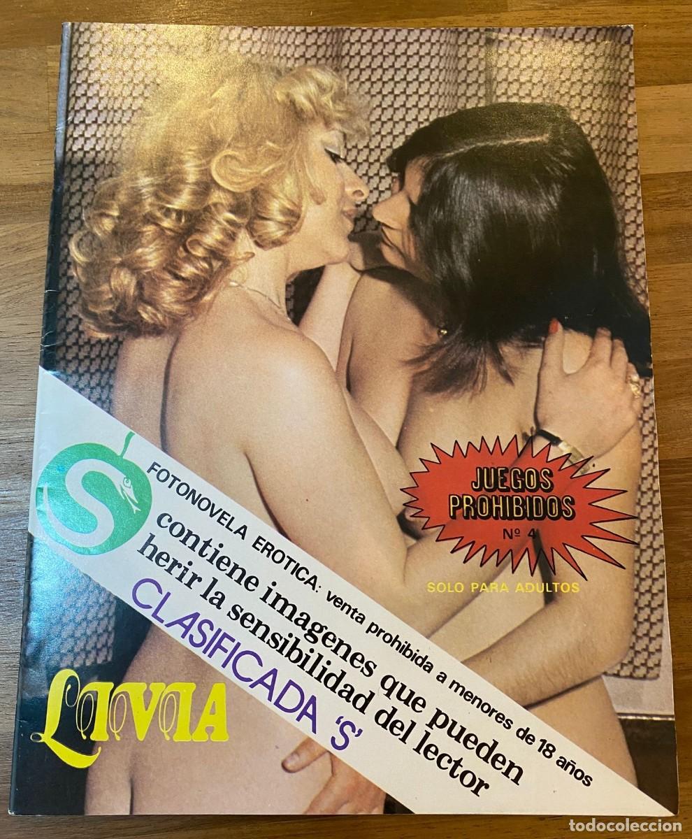 Magazines: REVISTA JUEGOS PROHIBIDOS N&ordm; 4 - LIVIA FOTONOVELA EROTICA