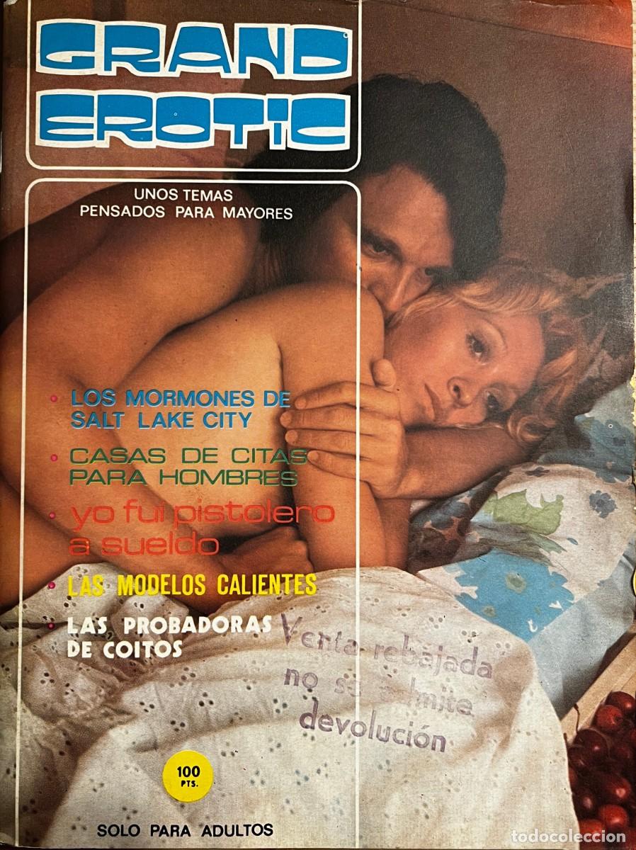 Journals: Revista GRAND EROTIC, revista er&oacute;tica, 1979. Erotismo, porno.