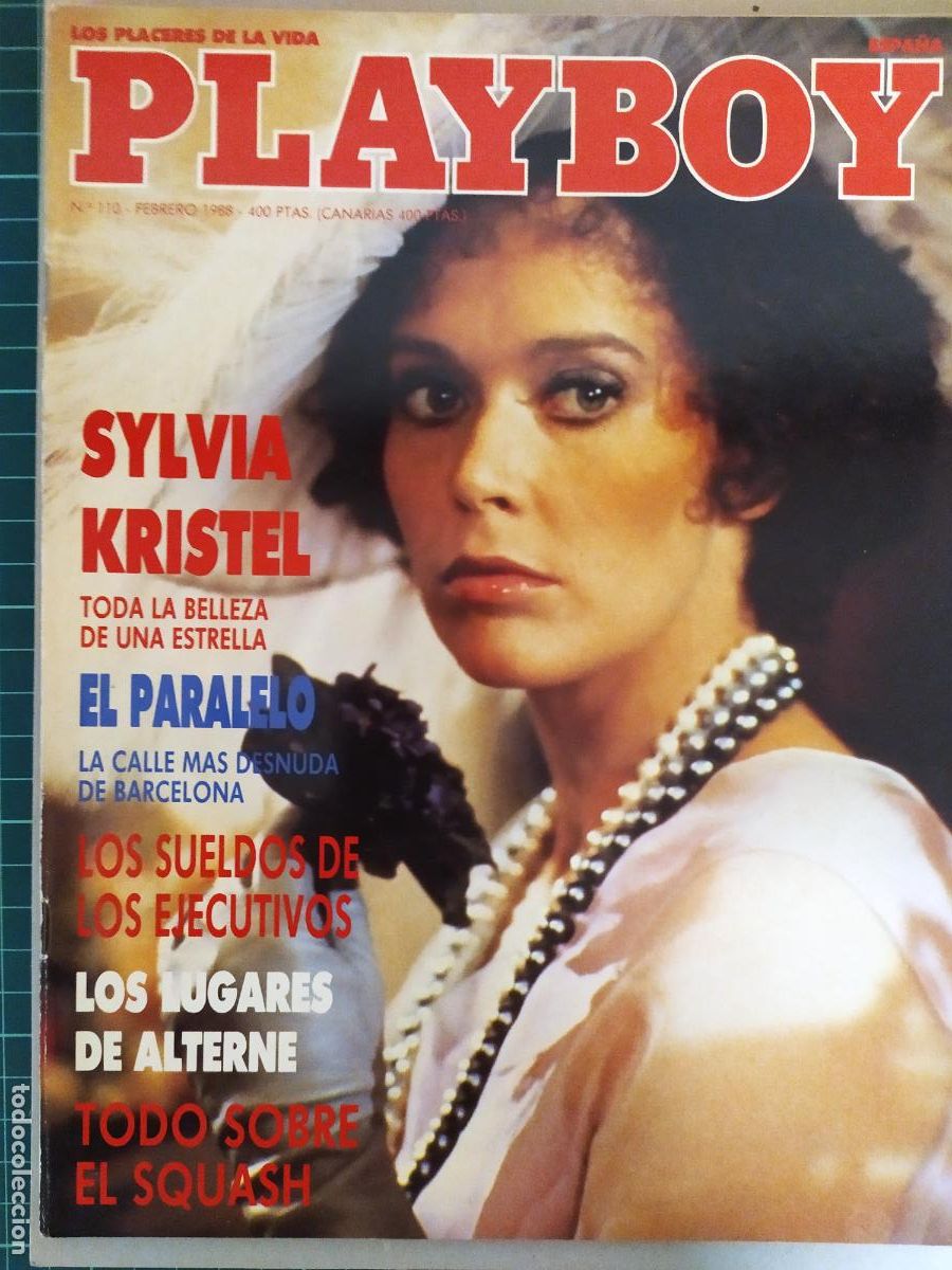 Revistas: PLAYBOY N&ordm; 110 SYLVIA KRISTEL- 1988. REVISTA