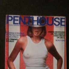 Revistas: PENTHOUSE-1978-PUNK-RAY BRADBURY-SOFIA LOREN-ISABEL TENAILLE-AMANDA LEAR
