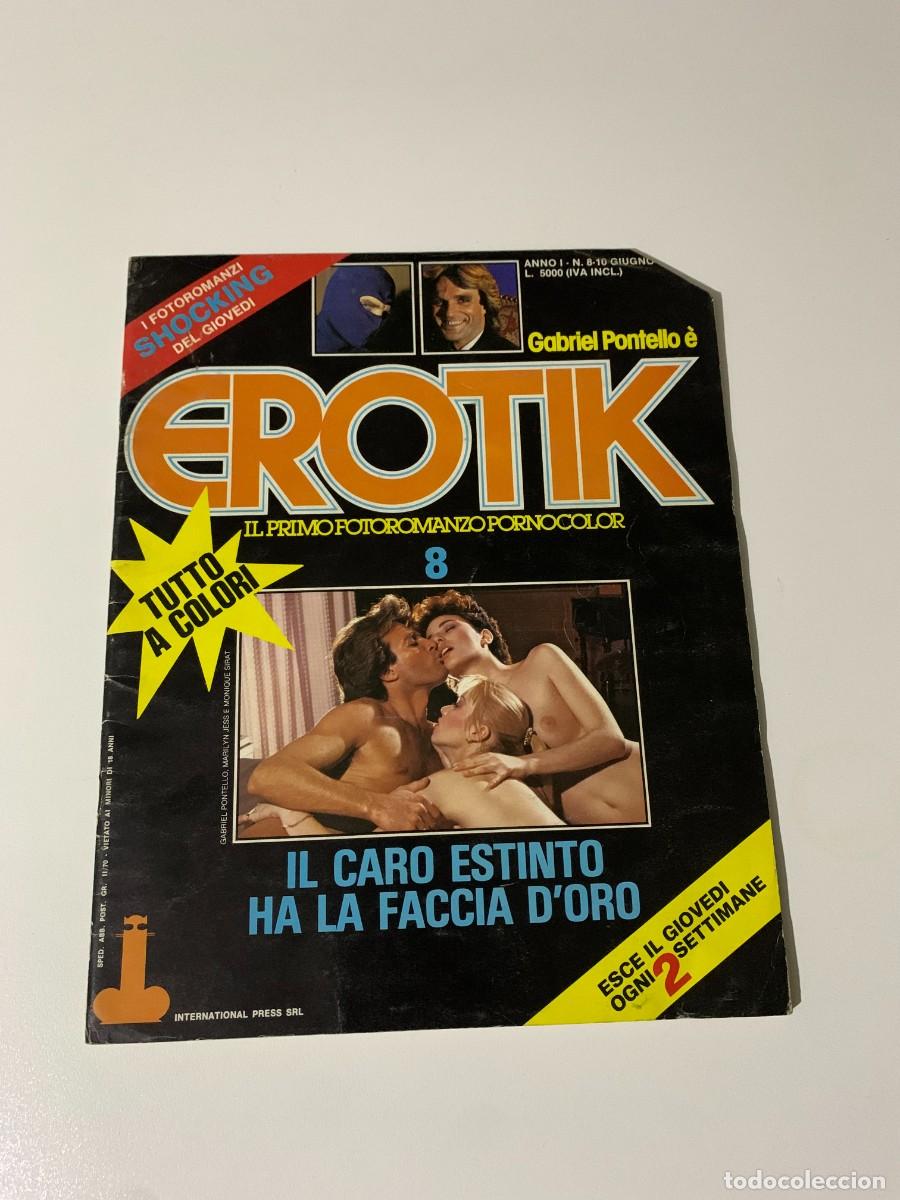 Magazines: EROTIK N.8 GABRIEL PONTELLO MARILYN JESS ISABEL BREL MONIQUE SIRAT INTERNATIONAL PRESS
