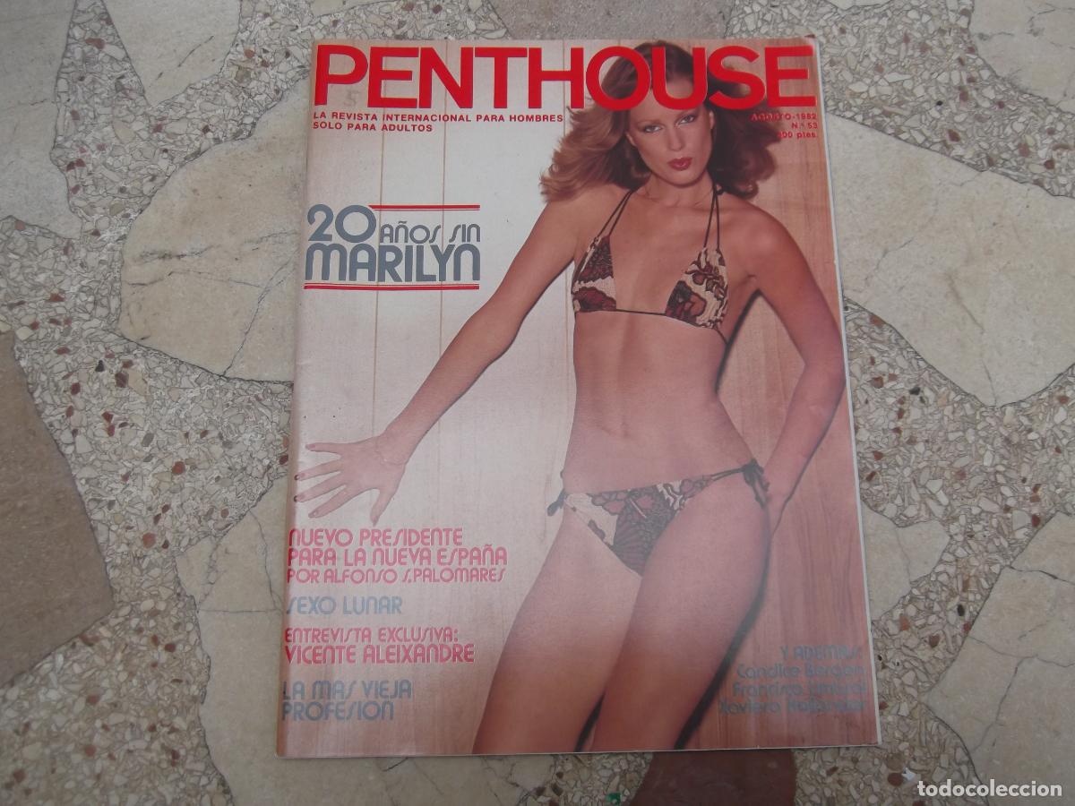 Zeitschriften: penthouse n&ordm; 53, poster connie hadden, 20 a&ntilde;os sin marilyn, el juego de espera, janet marie,