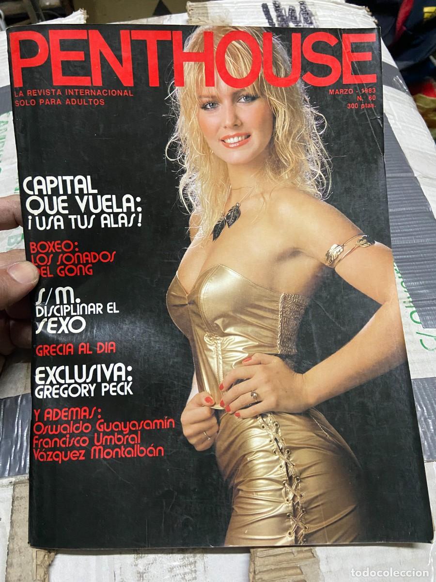 Magazines: PENTHOUSE # 60 MARZO 1983 LAURA ORANGER, JANINE ANDREWS, NICOLE MONROWE, GRACE JONES, GREGORY PECK