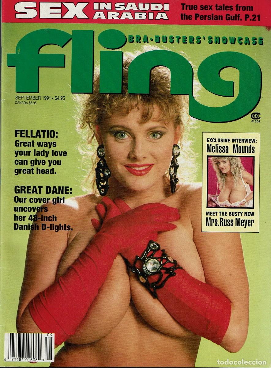 Zeitschriften: FLING, Bra-Busters' Showcase, 09-1991. Revista er&oacute;tica, grandes pechos. Big tits. Erotismo, porno