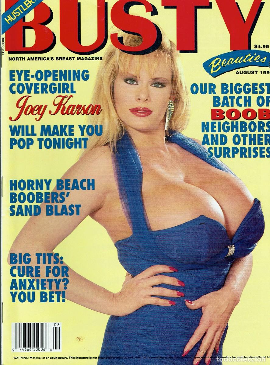 Zeitschriften: BUSTY Beauties. 8-1992. Revista er&oacute;tica, grandes pechos. Big tits. Erotismo, porno