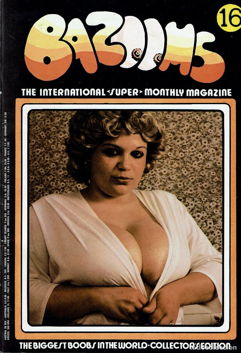Journals: BAZOOMS. n&uacute;m. 16. Revista er&oacute;tica, grandes pechos. Big tits. Erotismo, porno
