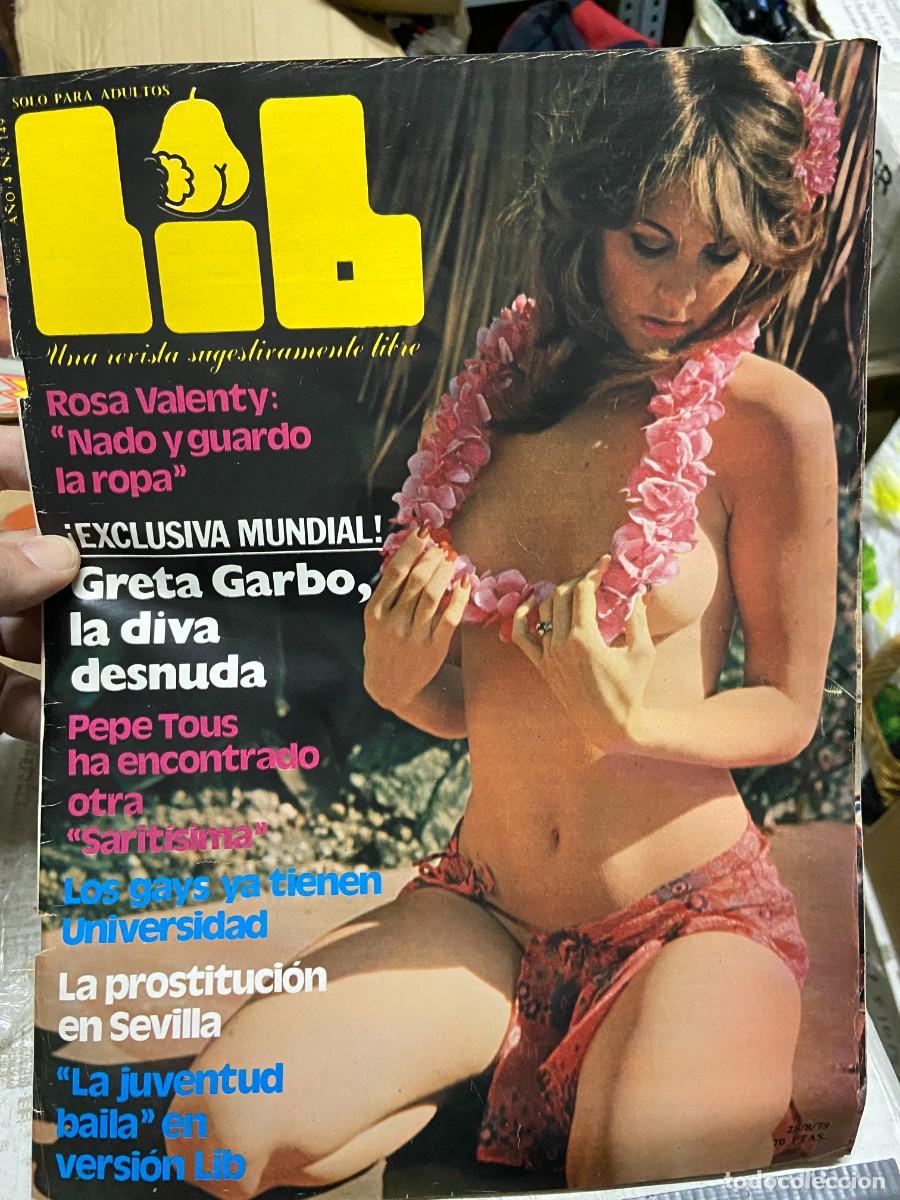 Revistas: REVISTA LIB # 149 GRETA GARBO PEPE TOUS ROSA VALENTY LORIS DIAMIAR ROSA FUMETTO
