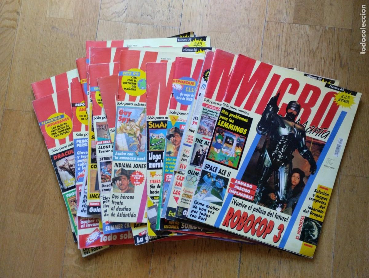 Zeitschriften: Lote Revistas Hobby Press Micro Man&iacute;a
