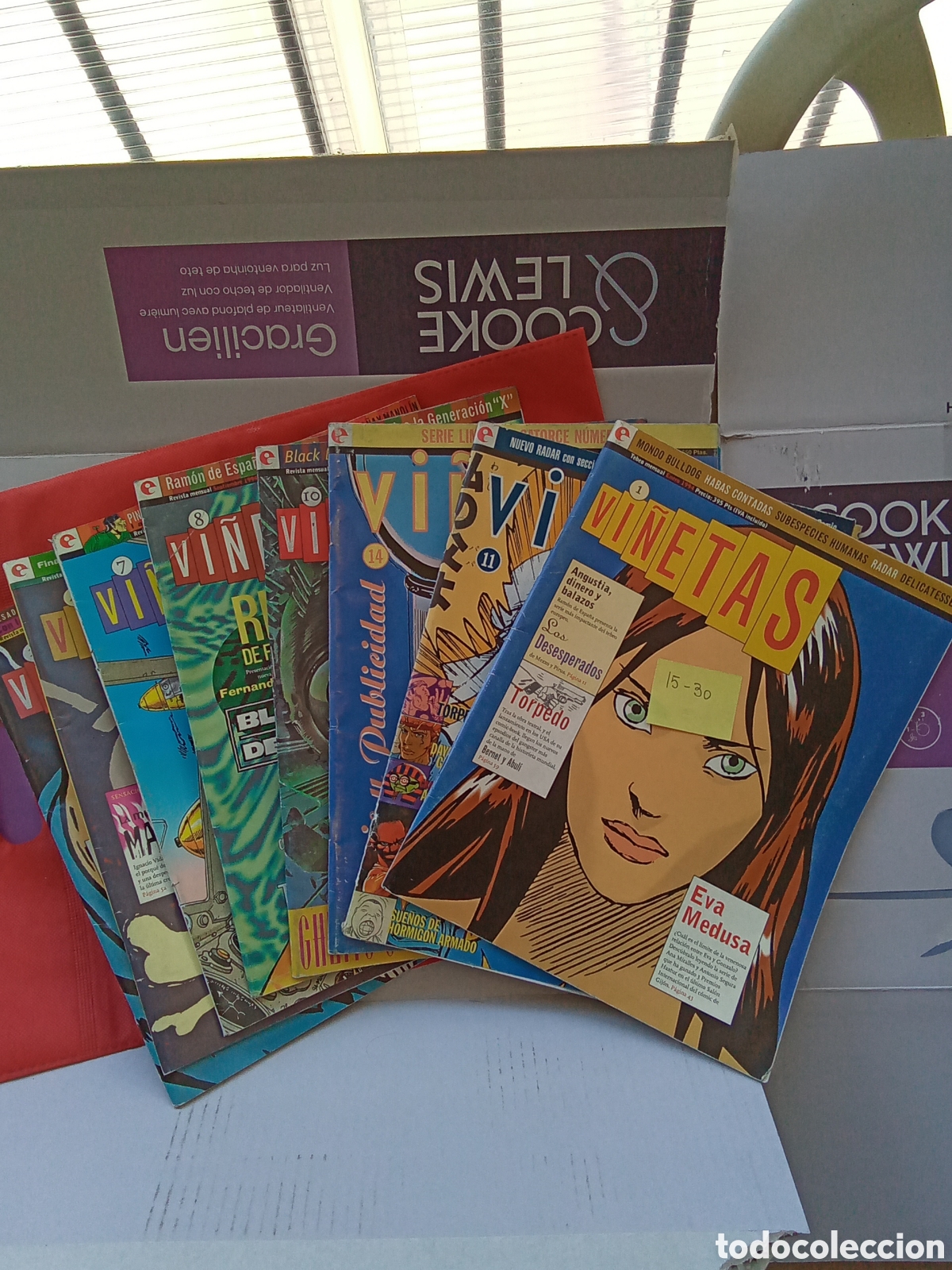 Revistas: VI&Ntilde;ETAS .REVISTA MENSUAL PARA ADULTOS .ED.GLENCAT