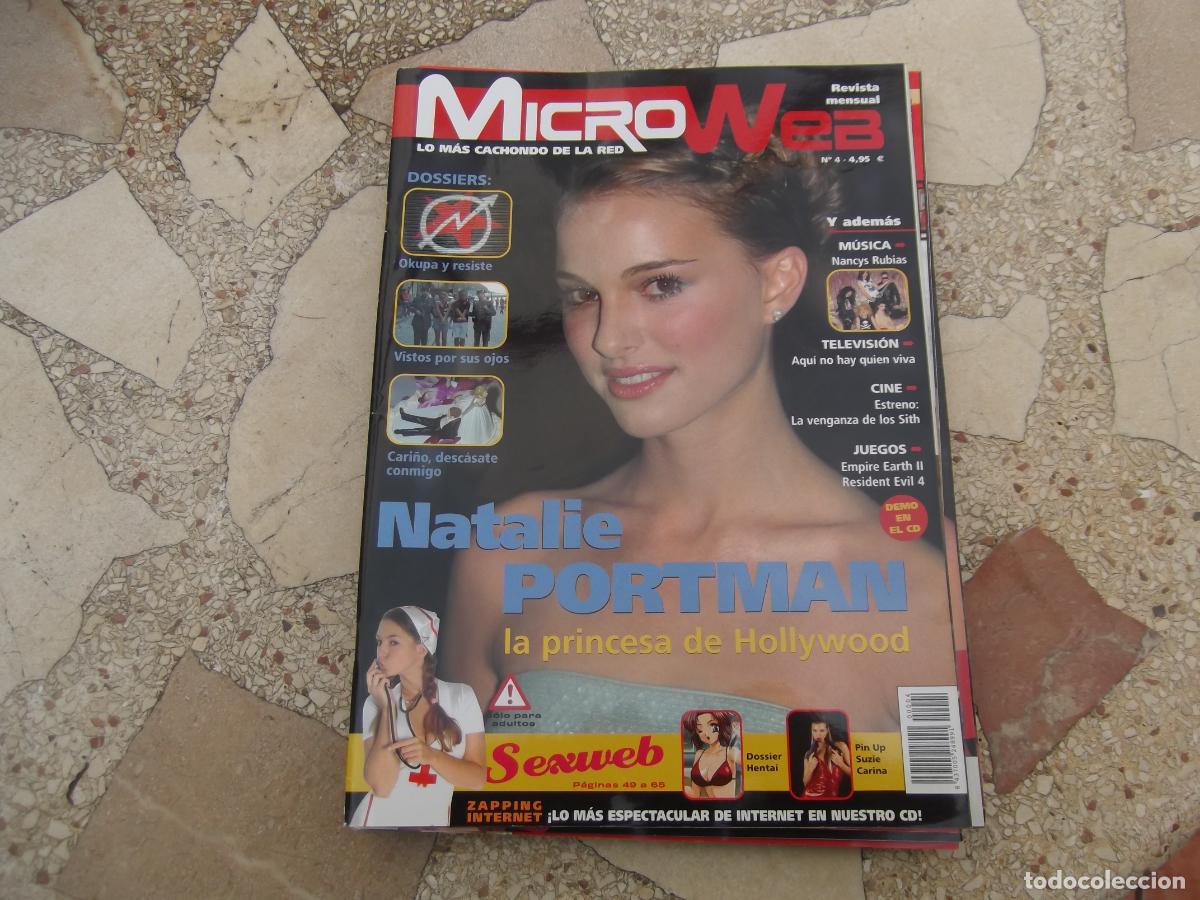 Journals: micro web n&ordm; 21,cd no,erotica, solo para adultos,famosas infragantis, suzie carina, natalie portman