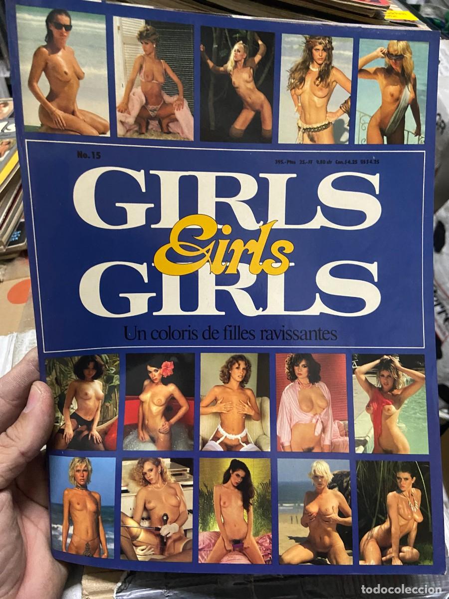 Journals: REVISTA EROTICA FRANCESA GIRLS GIRLS GIRLS # 15 UN COLORIS DE FILLES RAVISSANTES FRANCIA
