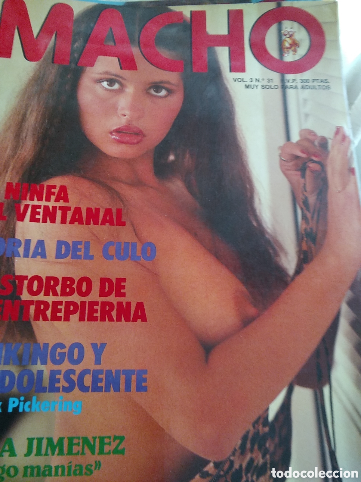 Journals: Macho revista er&oacute;tica espa&ntilde;ola desnudos mujeres 3/31 Mar&iacute;a Jim&eacute;nez