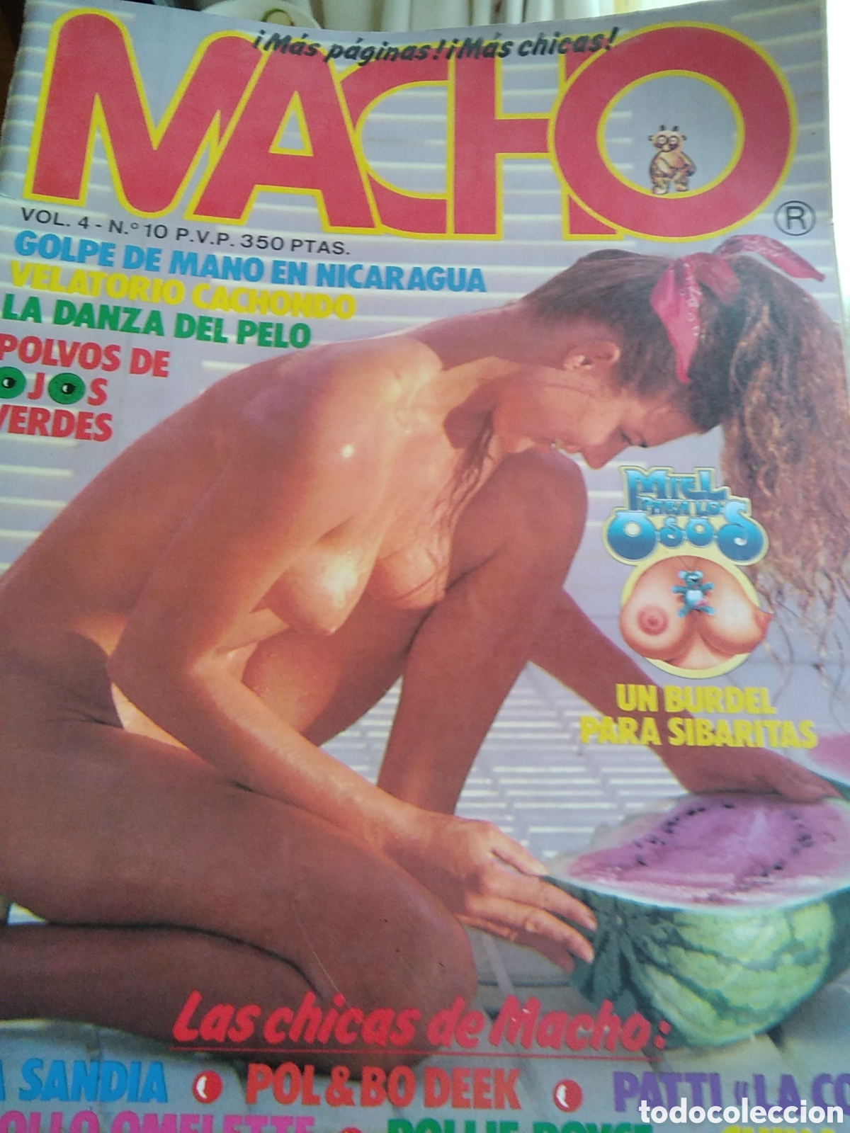 Magazines: Macho revista er&oacute;tica espa&ntilde;ola desnudos mujeres 4/10
