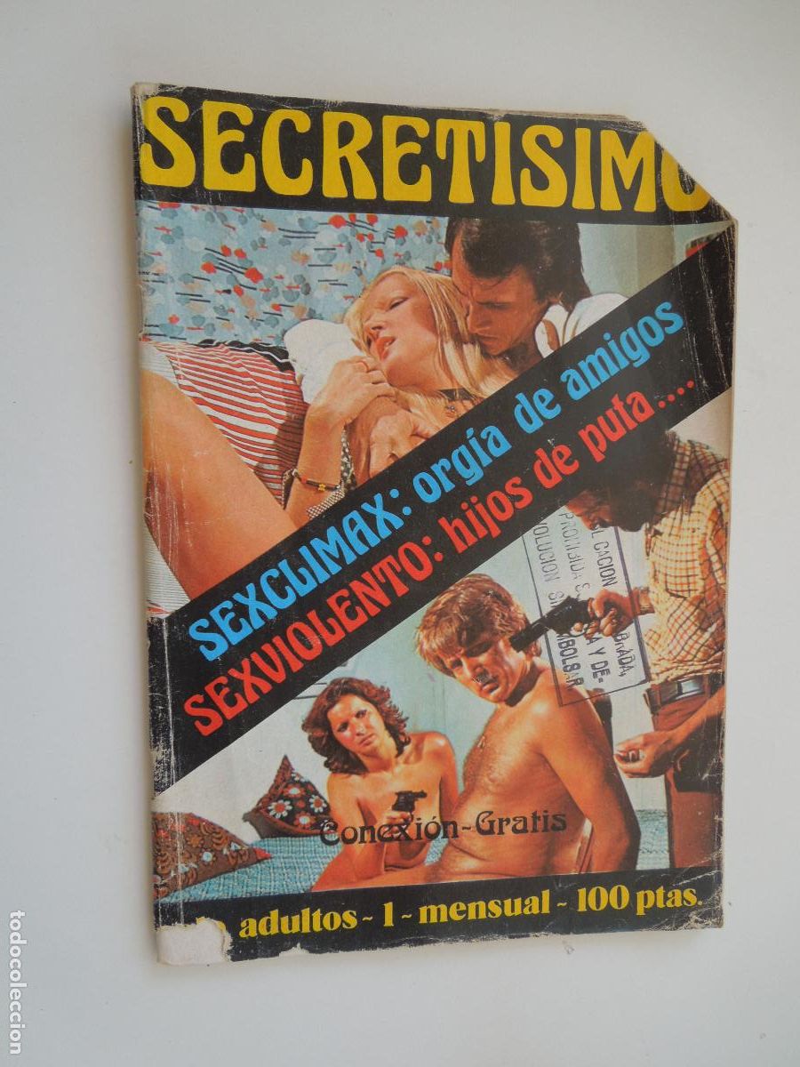 Zeitschriften: SECRETISIMO N&ordm; 1 REVISTA PORNO SOLO PADULTOS - 2 NOVELAS -
