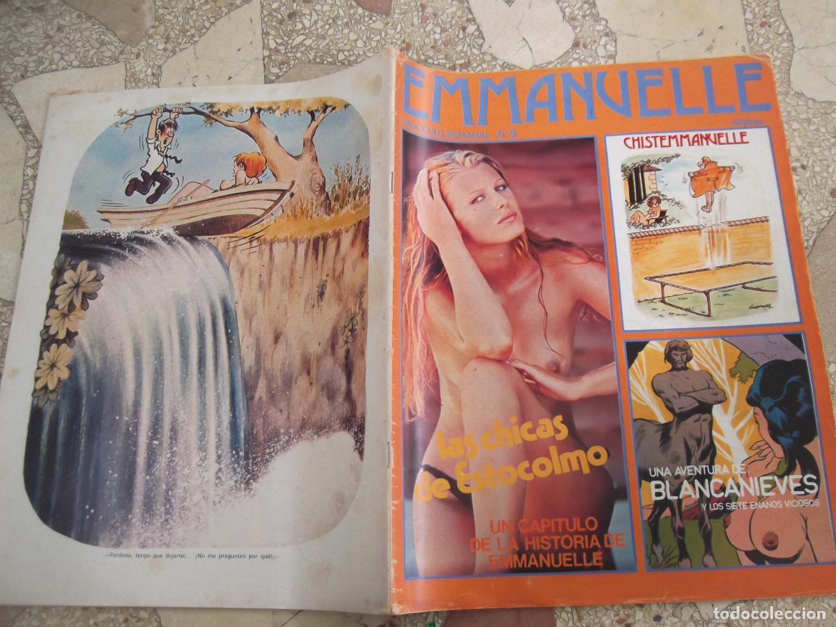 Magazines: emmanuelle fasciculo semanal n&ordm; 9, erotica, las chicas de estocolmo
